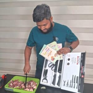 Zepter 6 pcs knife set + ফ্রি ম্যাজিক বুক