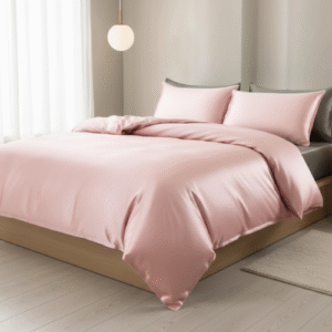 Satin Silk āϞā§āĻĒ / Comforter / Duvet Cover - Pink