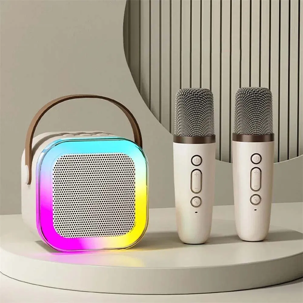 K12 Karaoke Bluetooth Speaker With 2 (TWO) Wireless Microphones