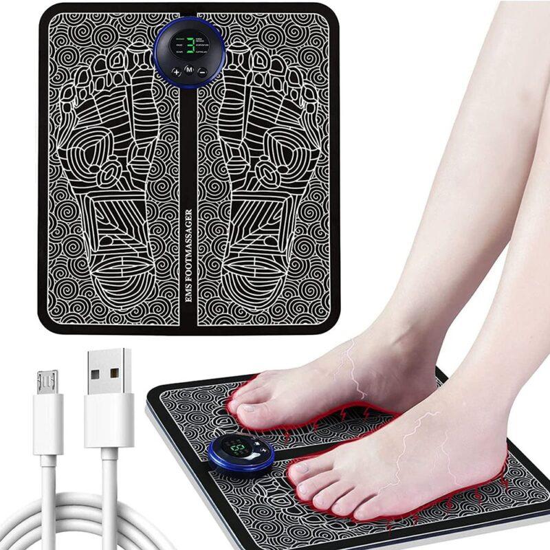 Rechargeable EMS Foot Massager Muscle Stimulation Pad