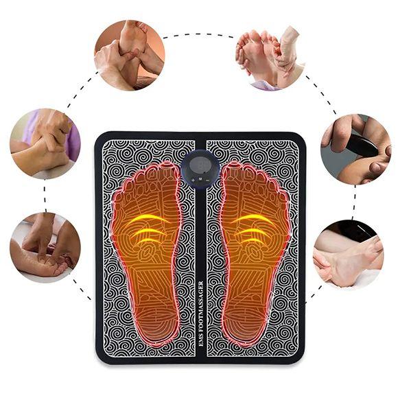 Rechargeable EMS Foot Massager Muscle Stimulation Pad - Image 4